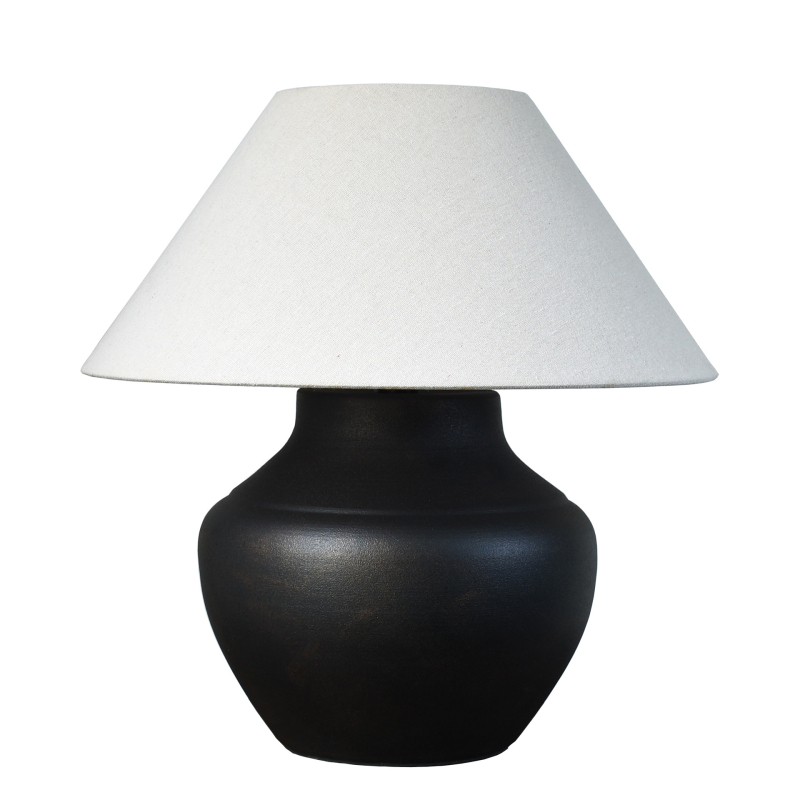 Stolová lampa z keramickej nádoby Wabi-Sabi, luxusná nočná lampa inšpirovaná zenovým štýlom do spálne, retro dekorácia obývačky