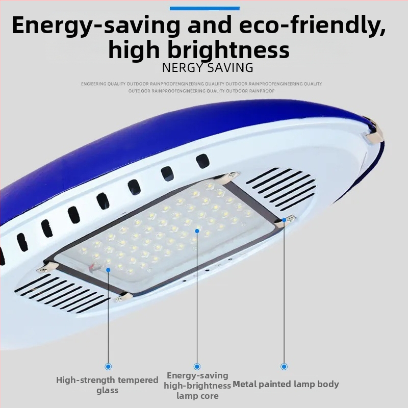 LED pouličné osvetlenie, 40W, vonkajšie, vodotesné, solárne, integrovaný stĺp