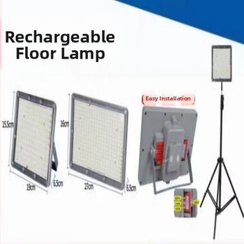 Nabíjateľná vonkajšia kempingová lampa, prenosné nočné svetlo na trhovisku s vysokým jasom a dlhou výdržou batérie
