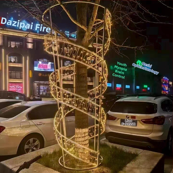 Εξωτερικό LED φως διακόσμησης σε σχήμα δέντρου για δρόμους, εμπορικά κέντρα, πάρκα και περιοχές θέας — αδιάβροχο IP66, κρεμαστό φως διακοσμητικό που περιβάλλει το δέντρο