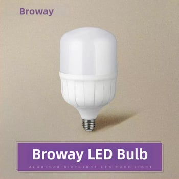 LED крушка с база E27, енергоспестяваща, мощности 5W, 10W, 15W, 20W, 30W, 40W, 50W, марка Bormi