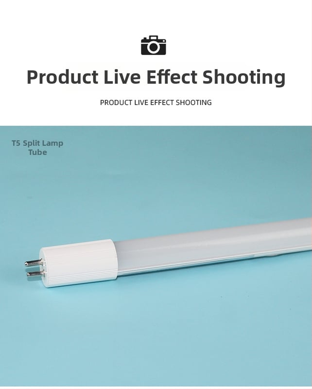 Διαίρετη LED σωληνάρα T6, συμβατή με T5/T6, μήκος 1,2 m, φως ημέρας