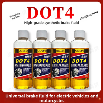 DOT4 fékfolyadék elektromos járművekhez, 100 ml
