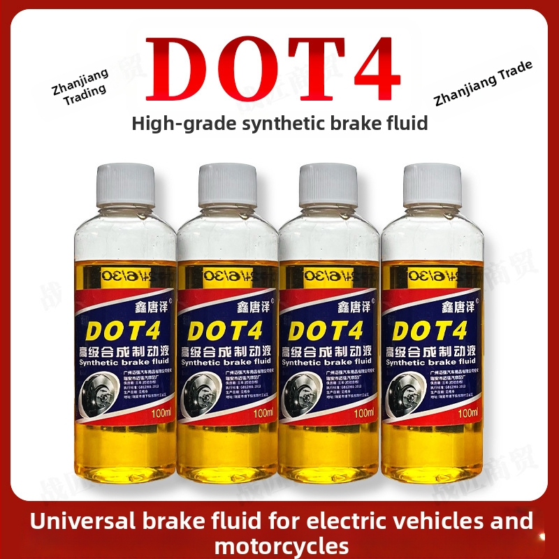 Brzdová kvapalina DOT4 pre elektrické vozidlá, 100 ml