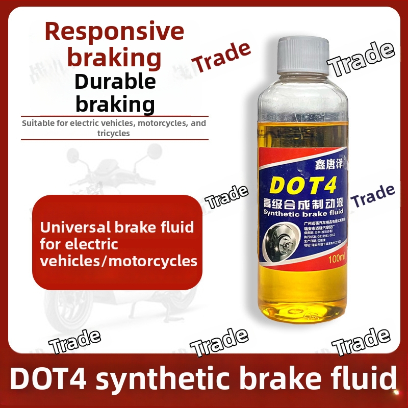 Brzdová kvapalina DOT4 pre elektrické vozidlá, 100 ml