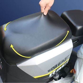 Poťah na sedadlo elektromobilu, ochranný pred slnkom a vodeodolný, zosilnený sedací vankúš pre elektrobicykle, univerzálny