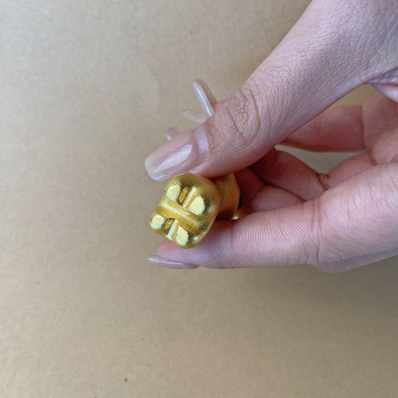 Ősi arany szarvas kulcstartó, DIY kézműves ékszer kiegészítő