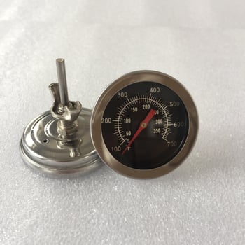 52 mm ανοξείδωτο βιμεταλικό θερμόμετρο φούρνου και μπάρμπεκιου