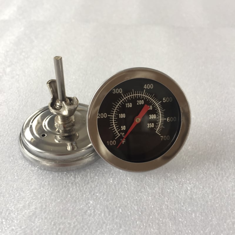 52 mm ανοξείδωτο βιμεταλικό θερμόμετρο φούρνου και μπάρμπεκιου