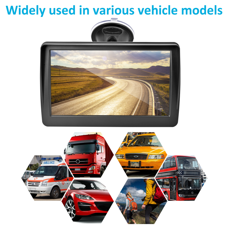 7-inčni GPS navigacijski uređaj s Type-C priključkom, modul sjenila i HD zaslon, auto dodatak
