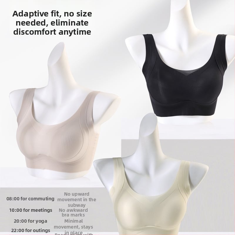Prozračne Minakawa donje rublje s mekom podrškom nalik oblaku za podizanje i oblikovanje, puna šalica, tanke oblikovane šalice, dvostruki naramenice, bez čeličnog okova, vanjski materijal srebrno vlakno, 11481