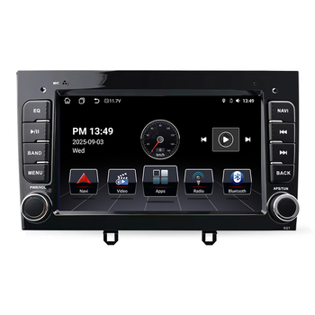 7-inčni sustav navigacije za automobil za Peugeot 308/408 s GPS-om, Bluetoothom, bežičnim CarPlay i Android Auto