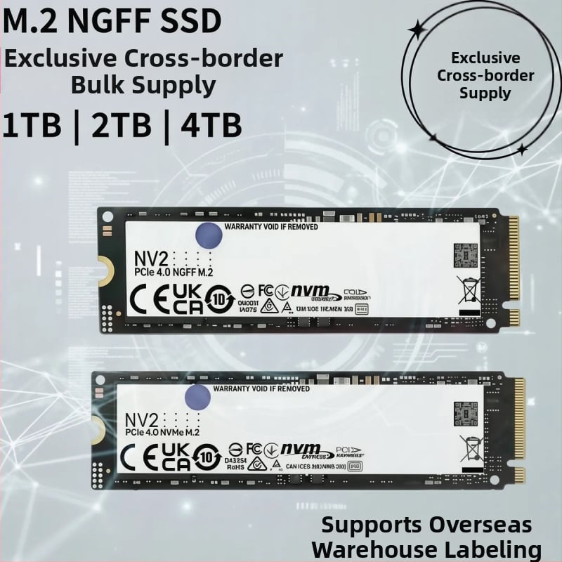 NVMe M.2 SSD NV2 υψηλής ταχύτητας για φορητούς υπολογιστές – 1TB/2TB/4TB