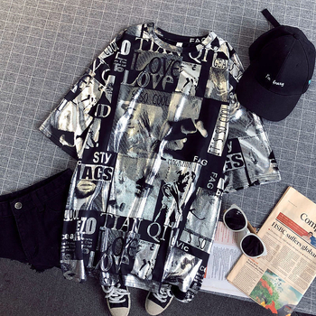2026 nyári új stílusú CEC rövid ujjú női póló, hip-hop Harajuku stílus, lazább szabású BF felső