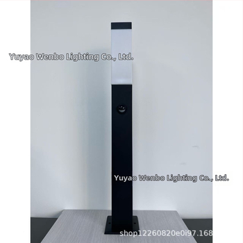 Vonkajšia záhradná lampa, vodotesná záhradná lampa pre vilové pozemky, záhradná lampa s vysokým stĺpom, max. 35 W, 220 – 240 V 50/60 Hz