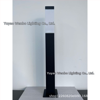 Vonkajšia záhradná lampa, vodotesná záhradná lampa pre vilové pozemky, záhradná lampa s vysokým stĺpom, max. 35 W, 220 – 240 V 50/60 Hz