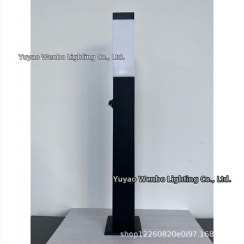 Vonkajšia záhradná lampa, vodotesná záhradná lampa pre vilové pozemky, záhradná lampa s vysokým stĺpom, max. 35 W, 220 – 240 V 50/60 Hz