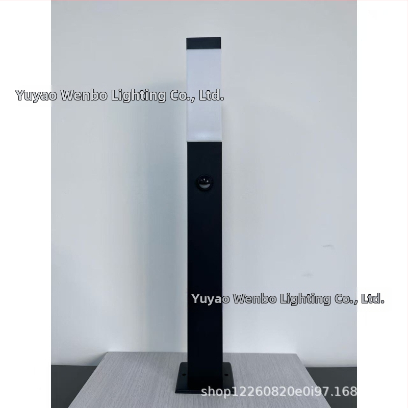 Vonkajšia záhradná lampa, vodotesná záhradná lampa pre vilové pozemky, záhradná lampa s vysokým stĺpom, max. 35 W, 220 – 240 V 50/60 Hz