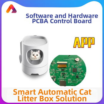 AI hangvezérlésű automata zárt macskaalom-doboz PCBA vezérlőlap