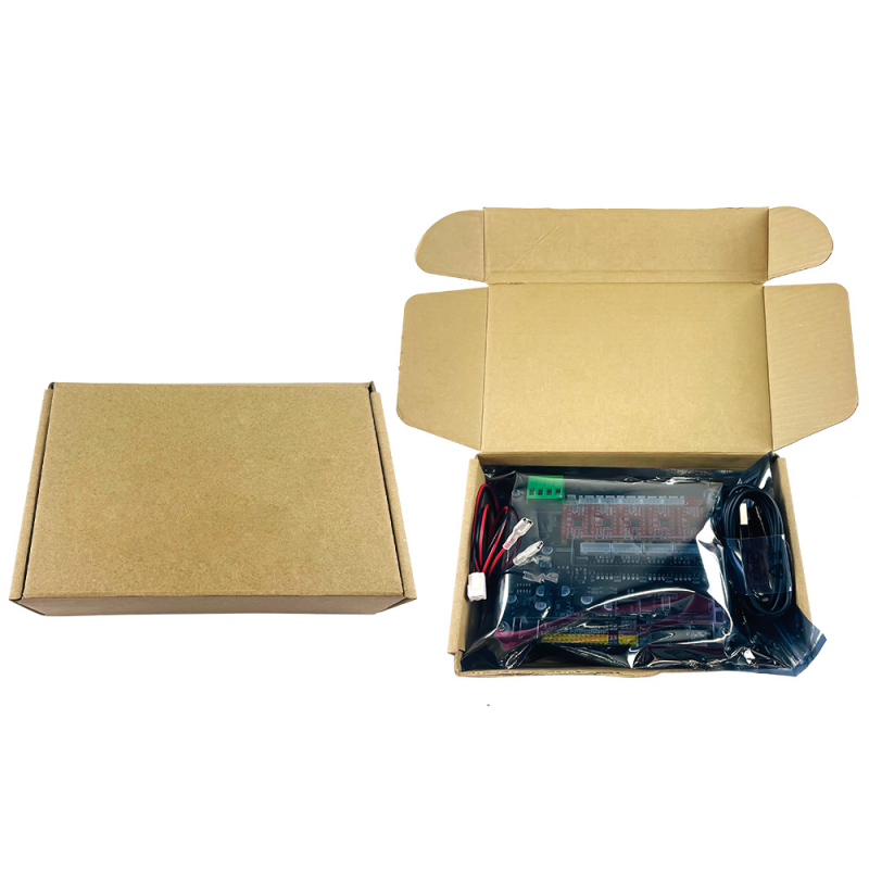 GRBL-vezérlőlap CNC gravírozógéphez, négytengelyes CNC, támogatja a PCB-t 42/57, 32‑bites vezérlő