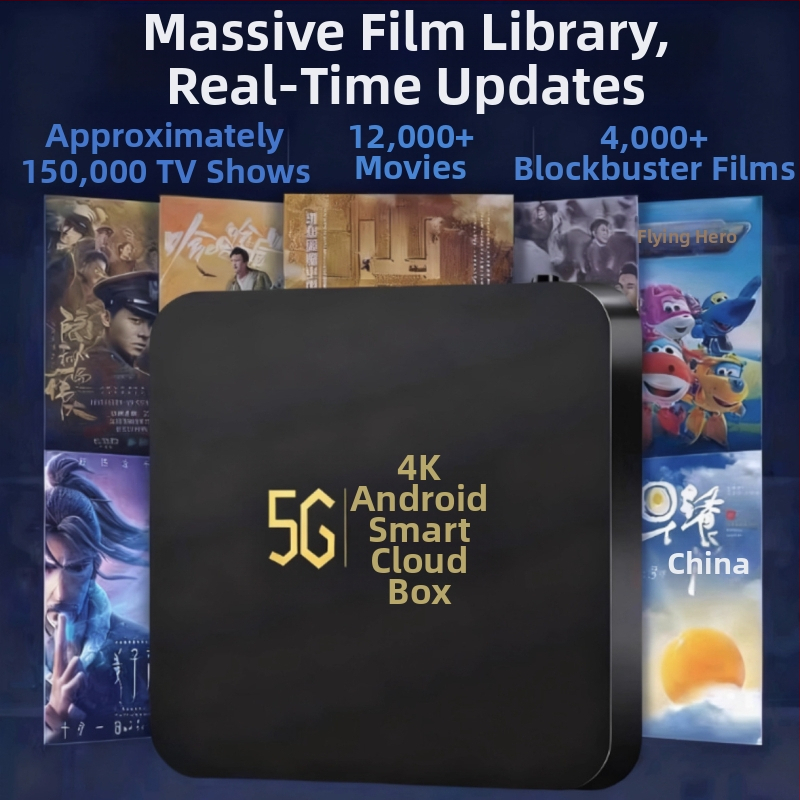 Domáci sieťový TV box s Androidom 9.0, 4K HDMI, Wi-Fi, bezdrôtové zrkadlenie obrazovky