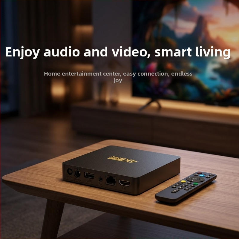 Cinci noi decodoare TV 4K Android, fără fir, compatibilitate universală cu rețelele