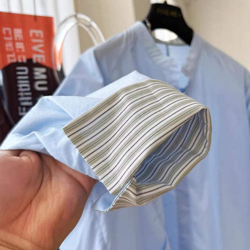 Női hosszú ujjú ing középméretű, koreai stílusú, kiváló minőségű, kis álló gallérral
