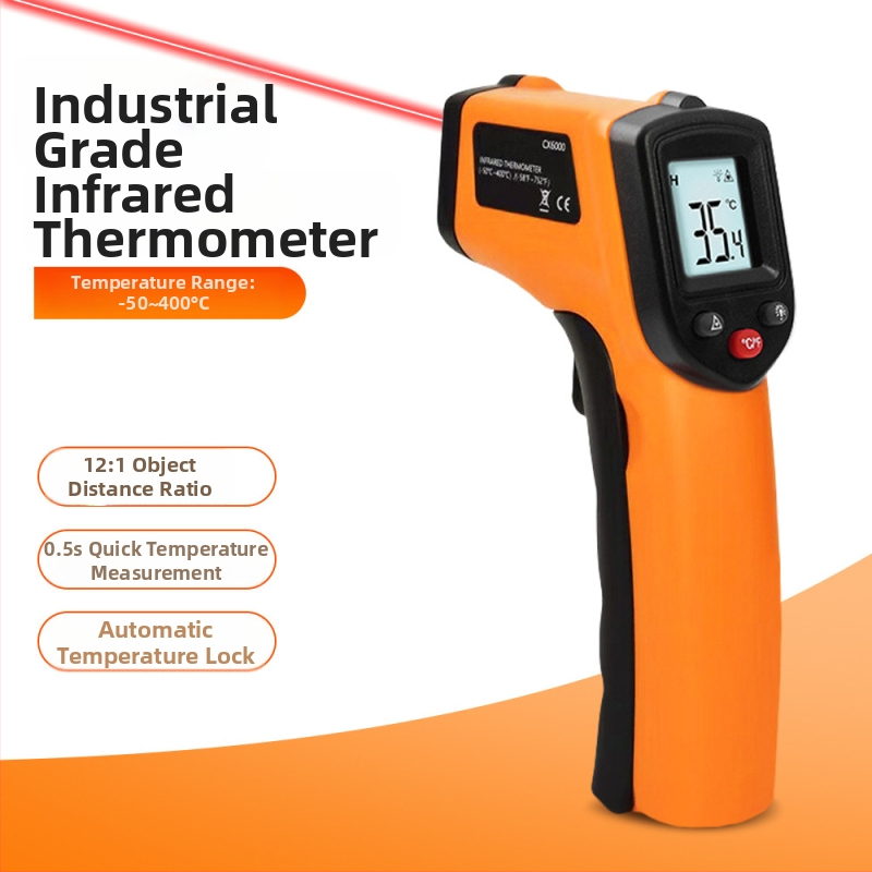 Infračervený teplomer TMP121, 50–400 °C, bezkontaktný priemyselný teplomer