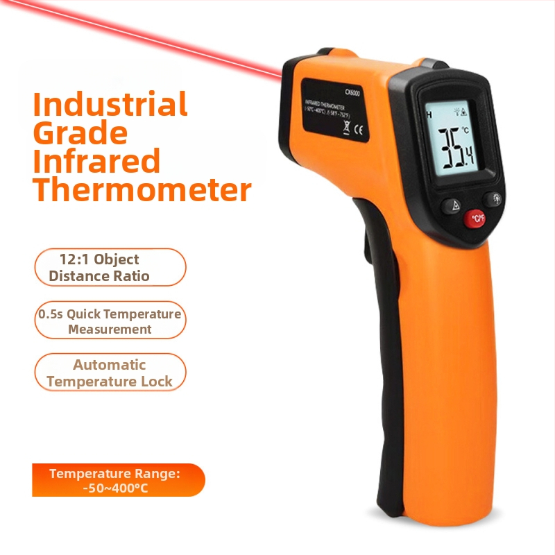 Infračervený teplomer TMP121, 50–400 °C, bezkontaktný priemyselný teplomer