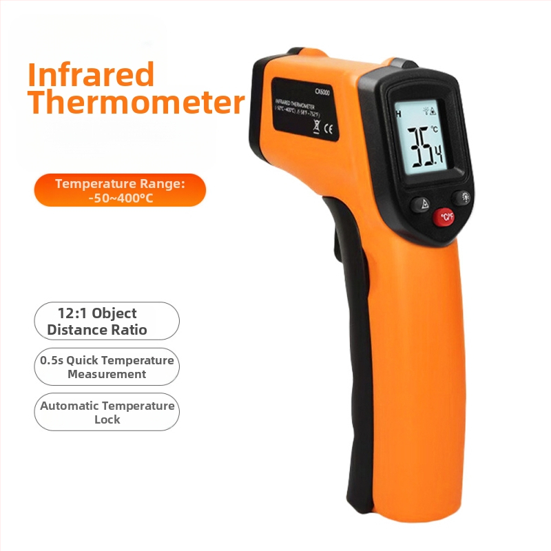 Infračervený teplomer TMP121, 50–400 °C, bezkontaktný priemyselný teplomer