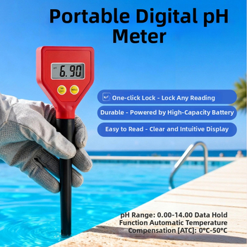 Novi prijenosni digitalni pH meter PH983 za vodu iz slavine i akvakulturu – tester pH
