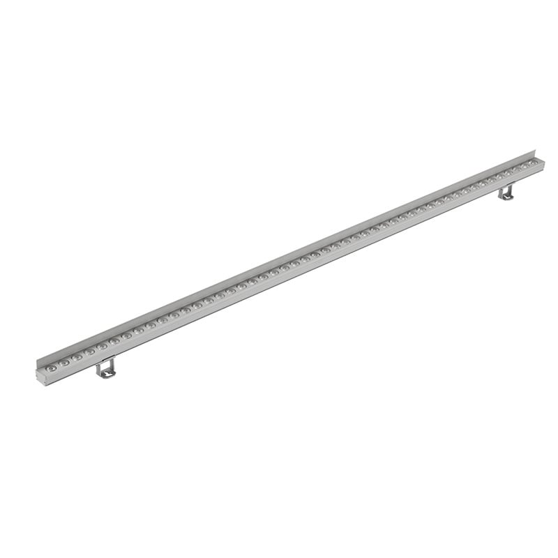 LED γραμμικός φωτισμός τοίχου εξωτερικός, με στρογγυρή οπή και διαφράγμα, αρχιτεκτονικός φωτισμός RGB περιγράμματος