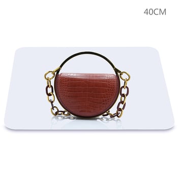 Akril tükröződéses fotópanel, háttér 20/30/40 cm, fekete-fehér