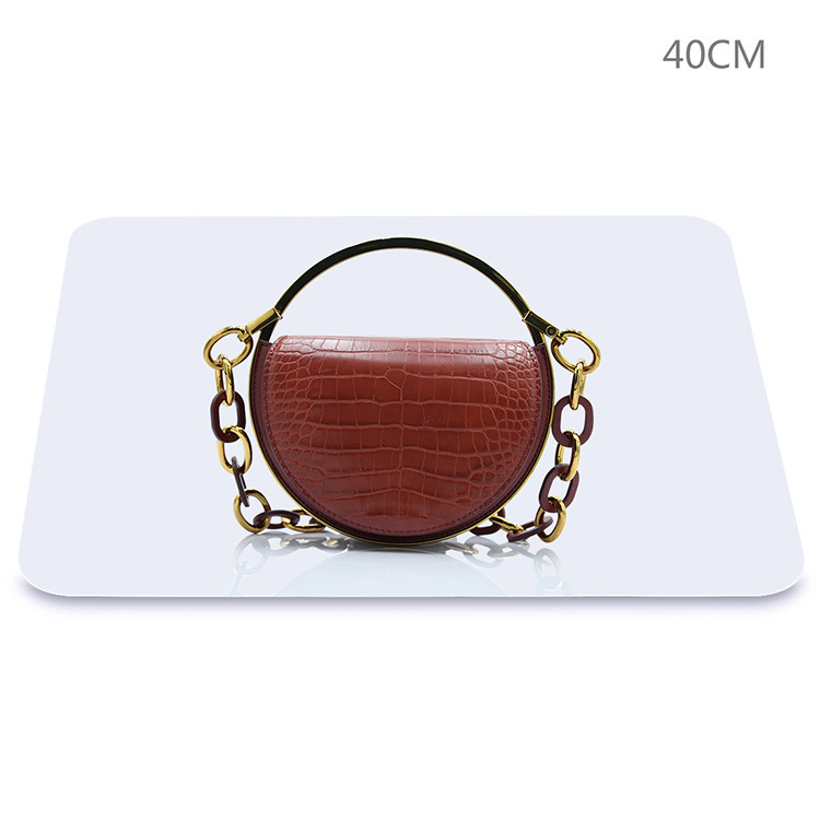 Akril tükröződéses fotópanel, háttér 20/30/40 cm, fekete-fehér