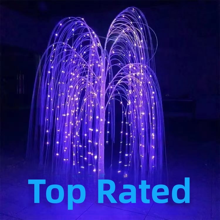 Φωτιστικό δέντρο ιτιάς με RGB χρώματα που αλλάζουν, τηλεχειριστήριο και έλεγχο μέσω κινητού