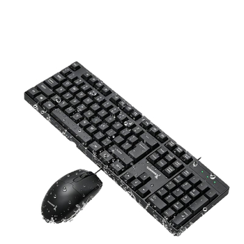 GW-YZ301 set tastatură și mouse USB cablat pentru laptop și PC desktop, utilizare la birou și acasă