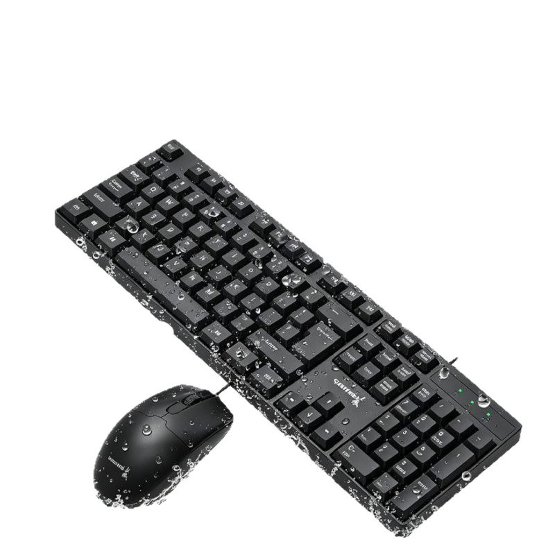 GW-YZ301 set tastatură și mouse USB cablat pentru laptop și PC desktop, utilizare la birou și acasă