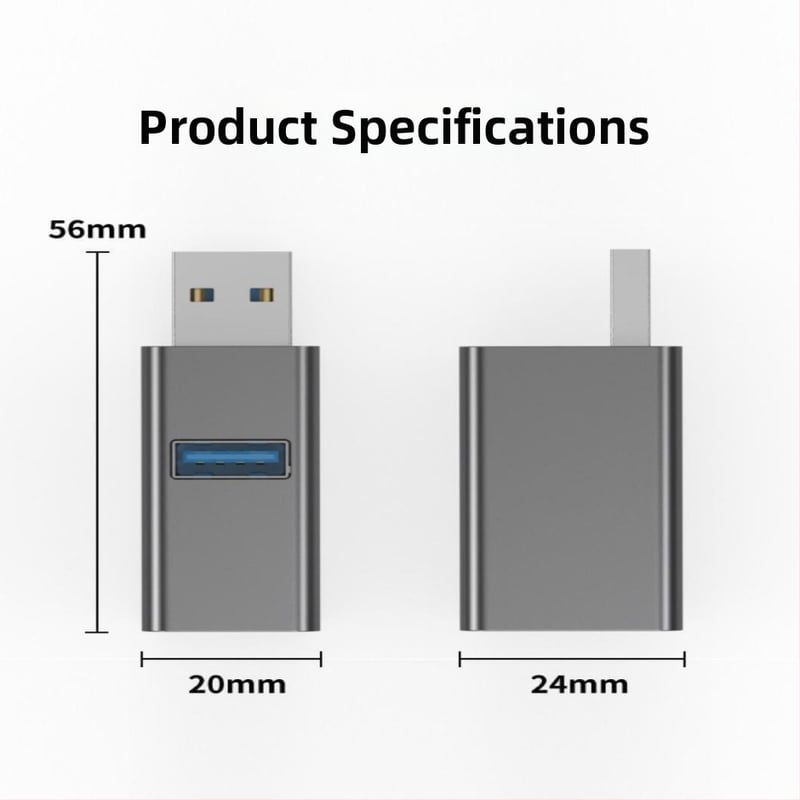 USB 3.0 hub s tri porta za laptop, docking stanica USB 2.0