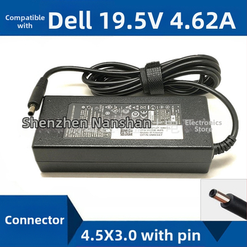 DELL 19.5V 4.62A 90W tápegység FA90PM11 kis csatlakozóval
