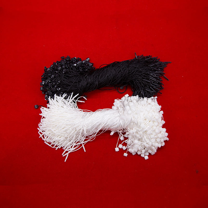 Fusheng szezámmag-gyöngyök, kör fejűek, 1000 darab, ruházathoz és csomagoláshoz, akasztózsinór 18,5 cm