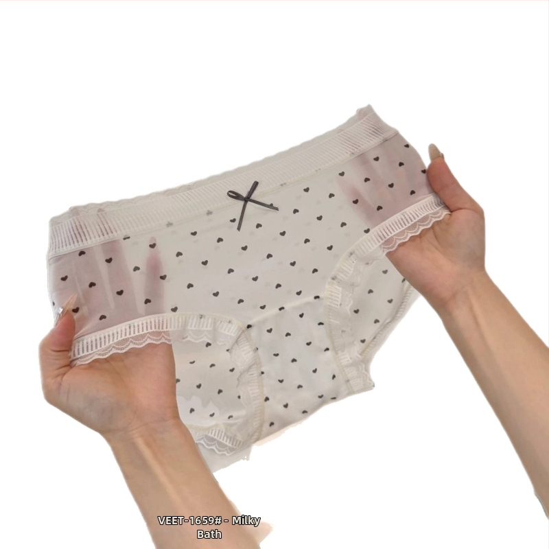 Nai Fu Lolita női bugyi Cloud Mask, Ice Silk légáteresztő, csípőhöz simuló, puha