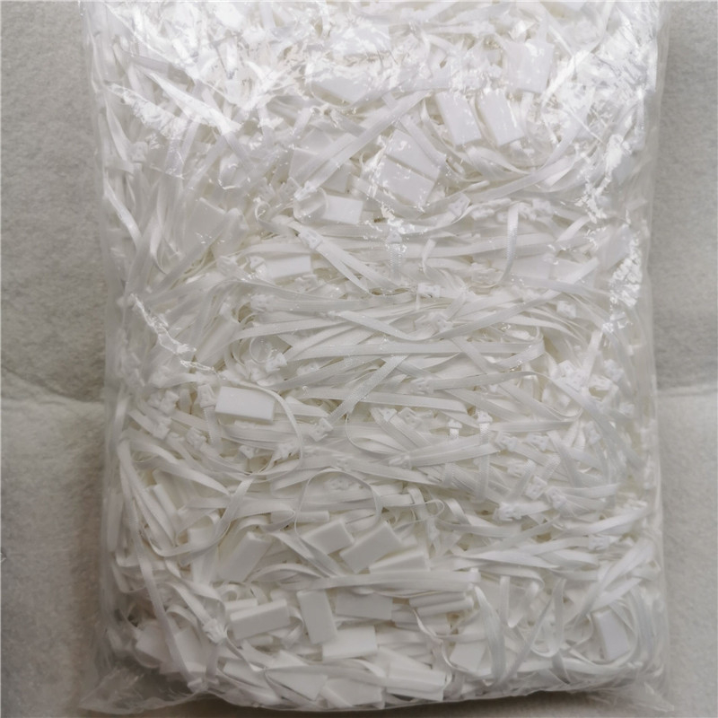 Kiváló minőségű, univerzális szaténszalag címkeakasztó kötél, dupla betét, testreszabható