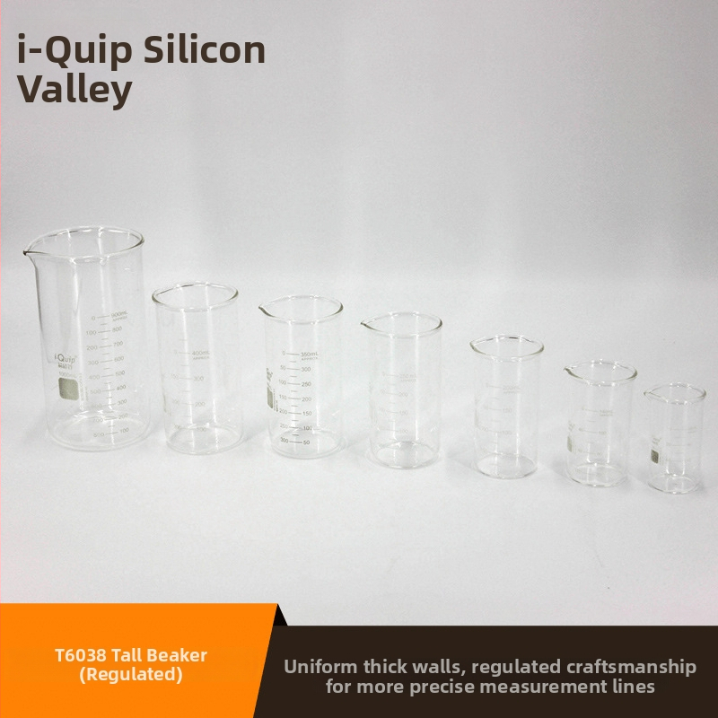 Kadička Core Silicon Valley T6038 High-Form (kontrolná), borosilikátové sklo, 100 – 1 000 ml