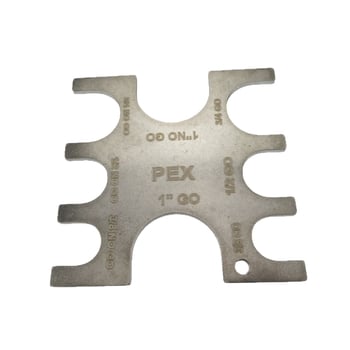 PEX εργαλείο Crimping με Go/No-Go μετρητή για συνδέσεις σωλήνων 3/8 ίντσας, οικιακή και επαγγελματική χρήση
