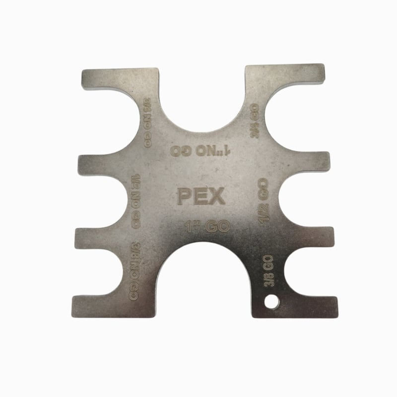 PEX εργαλείο Crimping με Go/No-Go μετρητή για συνδέσεις σωλήνων 3/8 ίντσας, οικιακή και επαγγελματική χρήση