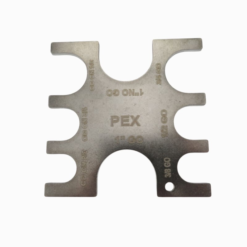 PEX εργαλείο Crimping με Go/No-Go μετρητή για συνδέσεις σωλήνων 3/8 ίντσας, οικιακή και επαγγελματική χρήση