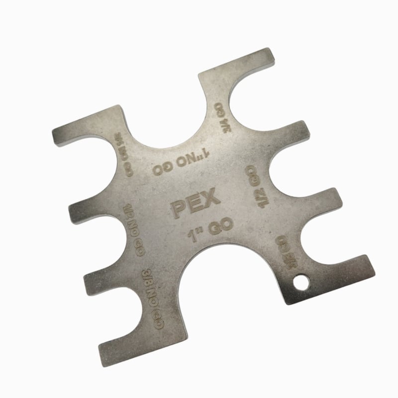 PEX εργαλείο Crimping με Go/No-Go μετρητή για συνδέσεις σωλήνων 3/8 ίντσας, οικιακή και επαγγελματική χρήση
