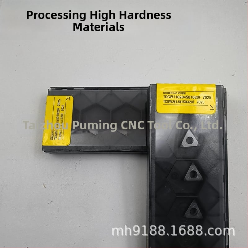 Αρχικό CNC εργαλείο τόρνου TCGW110204S01020F, 7025 κόκκος κοπής, 20 kg