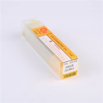 Δοχείο εργαλείων τόρνου JSDJCR1212K-11, τετράγωνο 12 mm, μπροστινό αντιδονητικό εξωτερικό εργαλείο, συμβατό με DCMT11 διαμαντοειδείς επενδύσεις