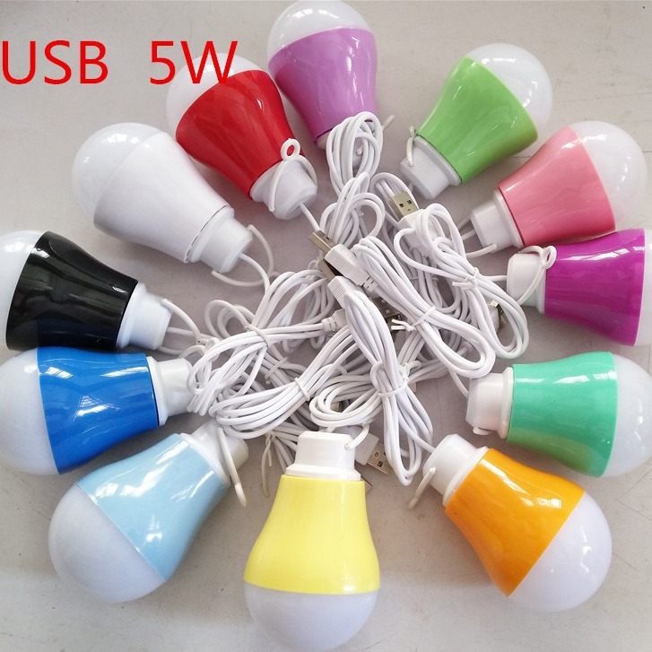 USB LED лампа, 5V преносимо захранване, презареждаема, ниско напрежение, външно осветление